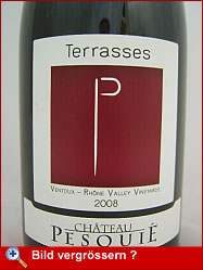 TERRASSES 2008 Etikette